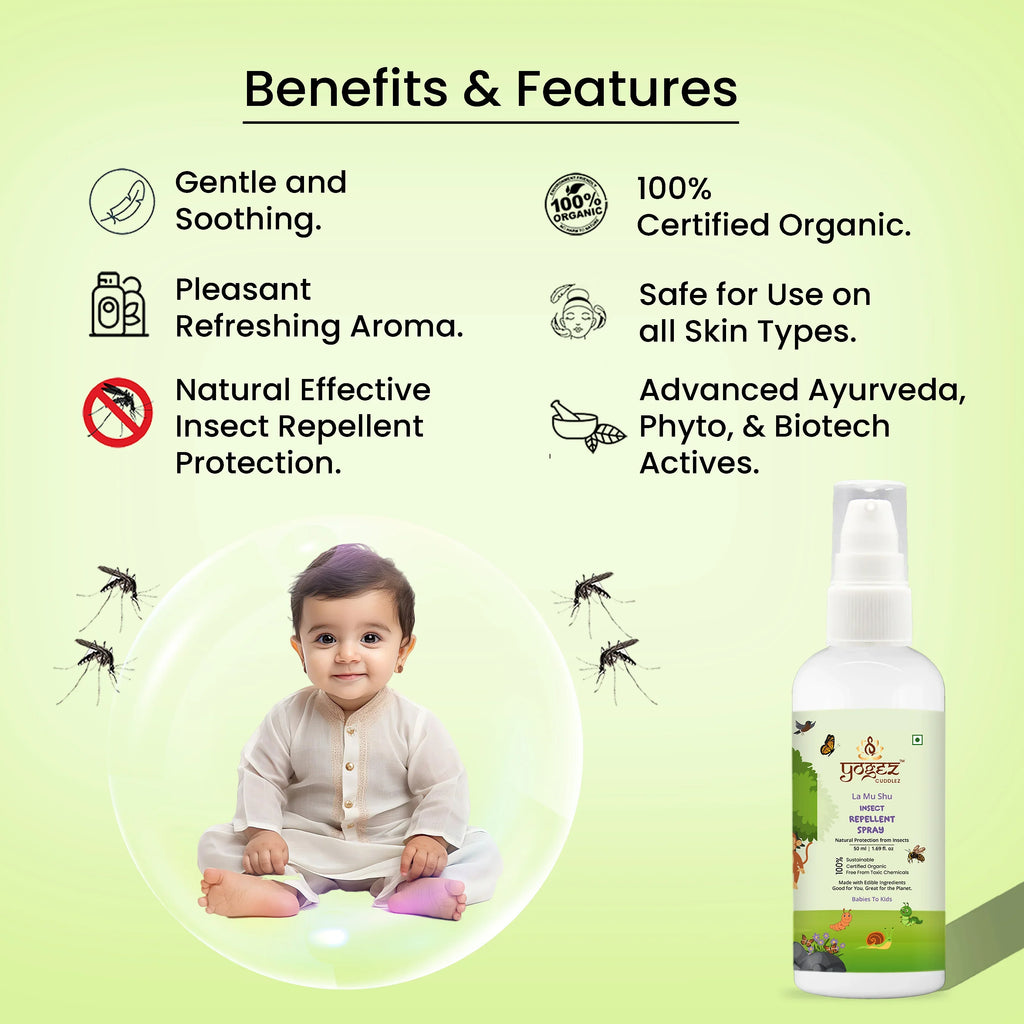 Yogez La Mu Shu Insect Repellent Spray