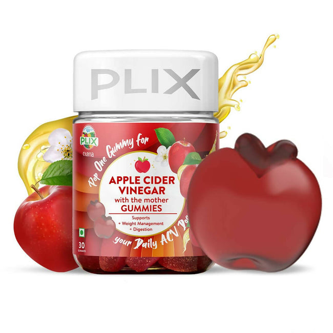 PLIX The Plant Fix Apple Cider Vinegar Gummies for Skin & Hair Hover Image