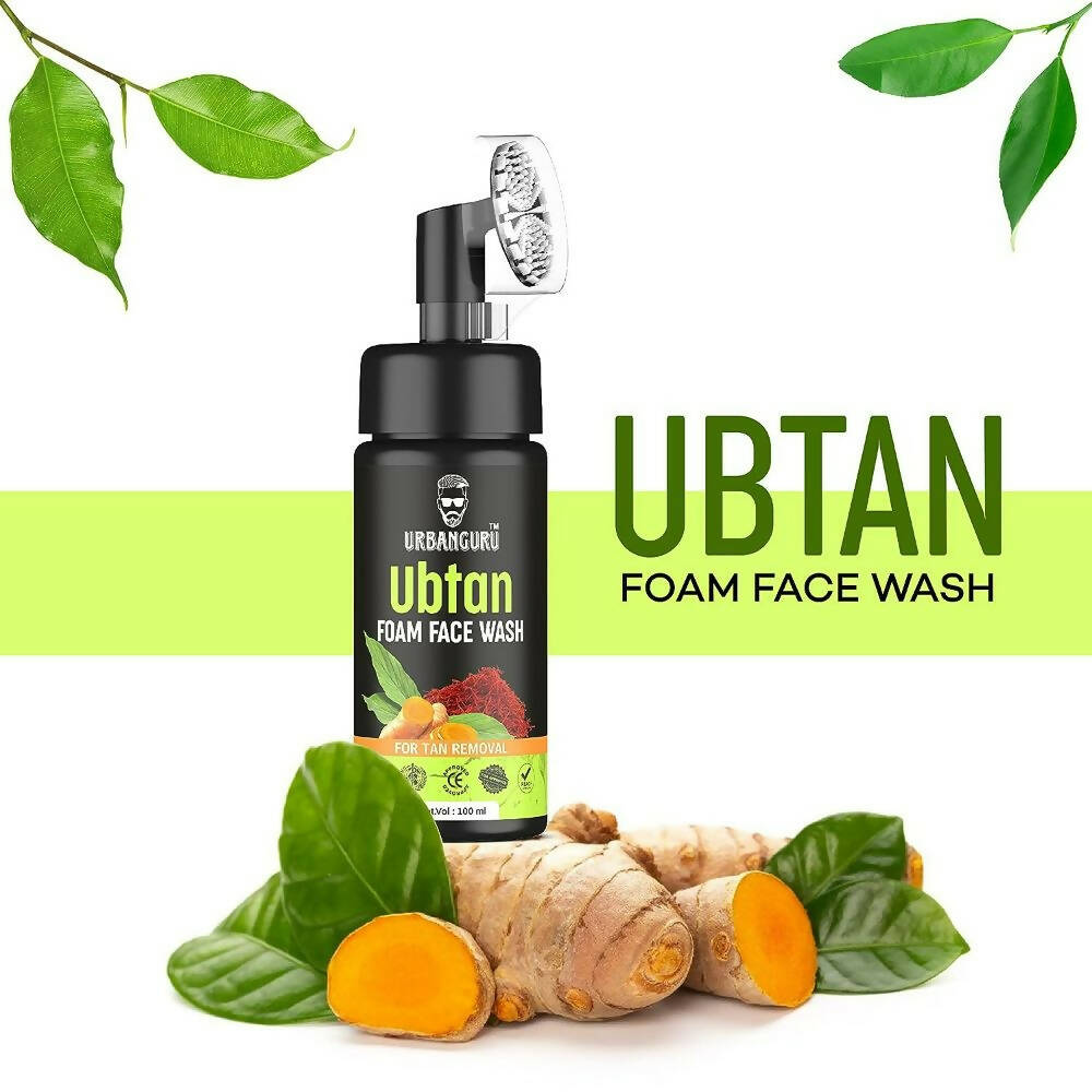 Urbanguru Men's Ubtan Foaming Face Wash