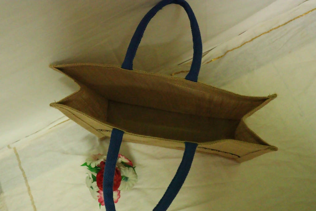 Natural Color Grocery Jute Bag