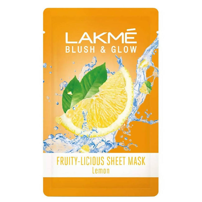 Lakme Blush And Glow Lemon Sheet Mask Hover Image