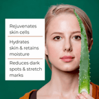 Ayusoul Ayurveda Coconut Aloe Vera Gel For Face & Body Skin Treatment