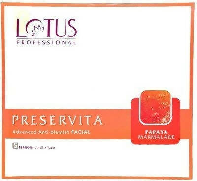 Lotus Professional Preservita Advanced Anti-Blemish Facial Kit-Papaya Marmalade Hover Image