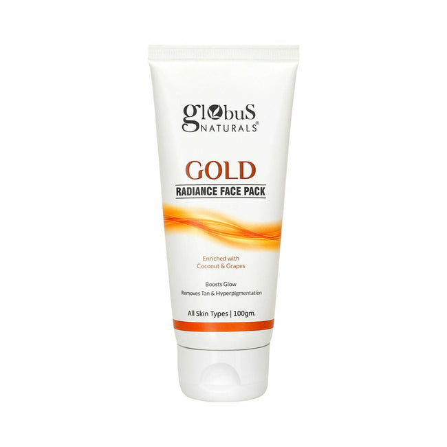Globus Naturals Gold Radiance Anti Ageing & Brightening Face Pack Hover Image
