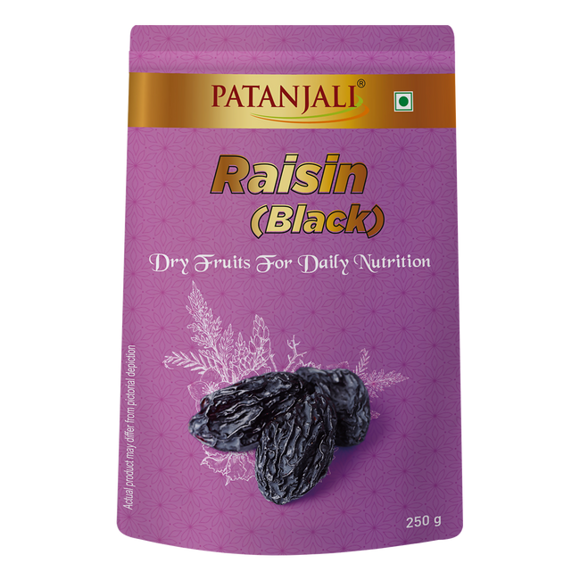 Patanjali Raisins Black (Kishmish Kali) Hover Image