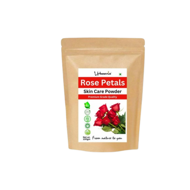 Urbaano Herbal Rose Petal Powder Double Filtered Natural Pure For Skin Hover Image