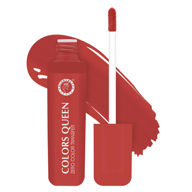 Colors Queen Zero Color Transfer Liquid Lipstick - Coral Camp Hover Image
