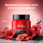 Botanic Hearth Hibiscus Body Scrub For Brighter, Smoother, Hydrated & Moisturized Skin