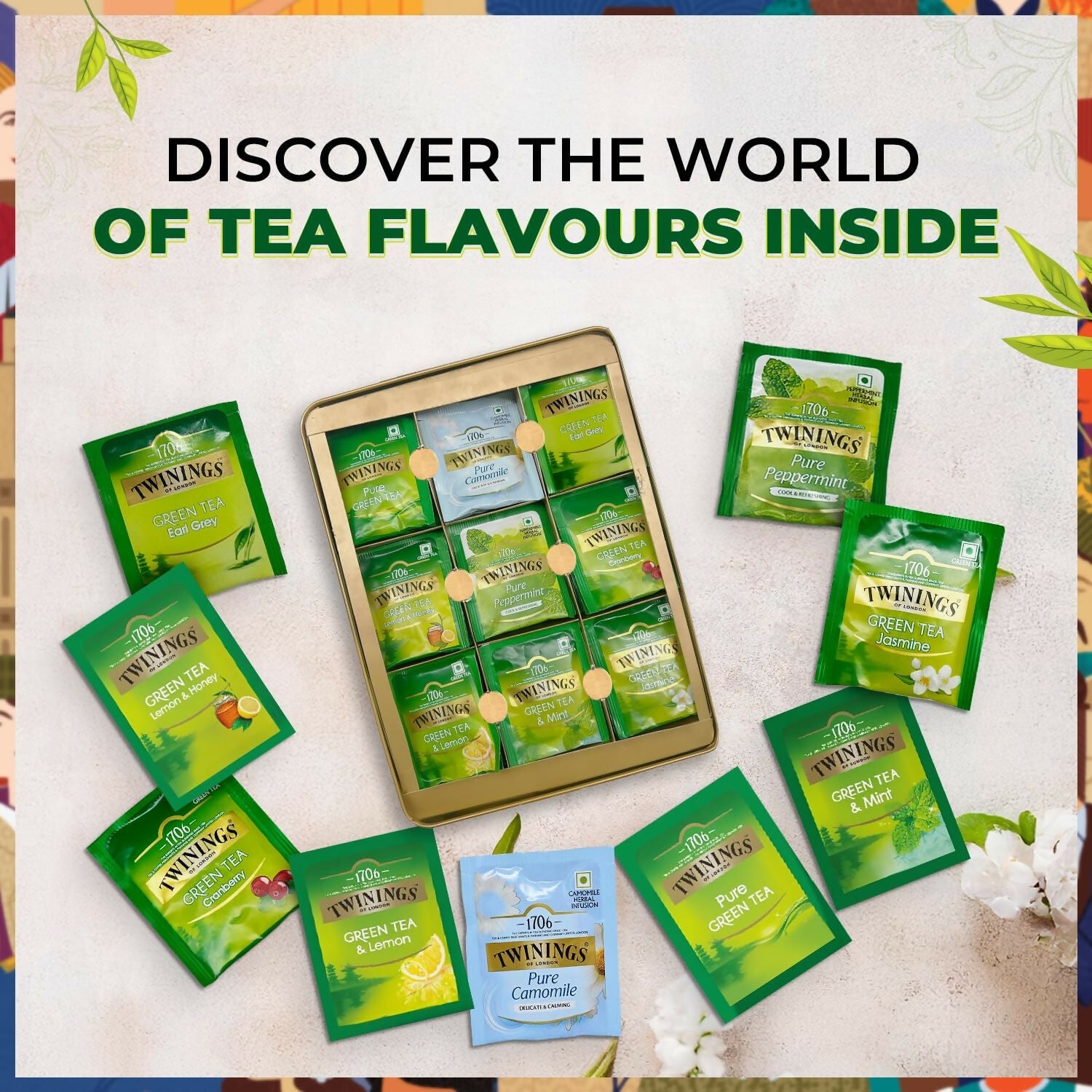 Twinings The Tea Moment Collection Assortment Tea Gift Set