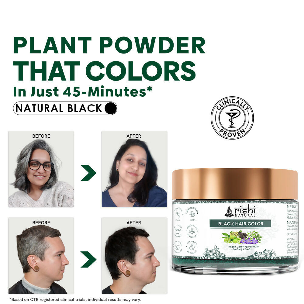 Rishi Natural Black Hair Color