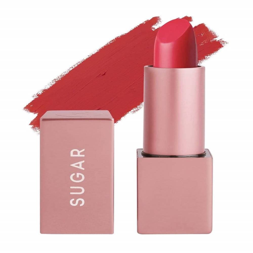 Sugar Mettle Matte Lipstick - Hedone (Orange-toned Red)