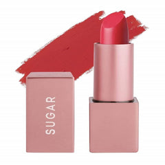 Sugar Mettle Matte Lipstick - Hedone (Orange-toned Red)