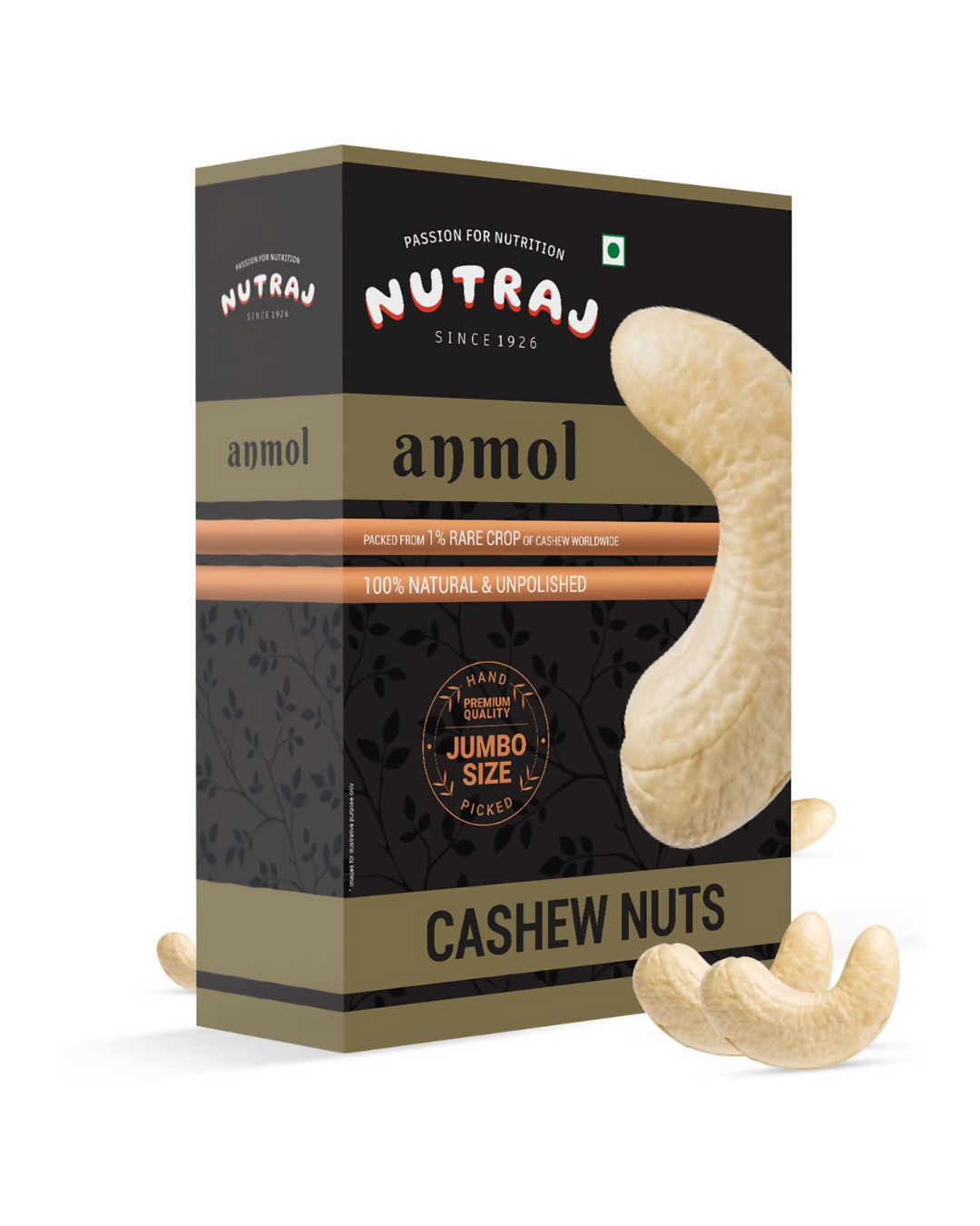 Nutraj Anmol Cashew Nuts (Jumbo Size Kaju)