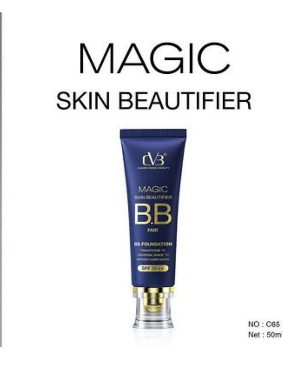 CVB C65 Magic Skin Beautifier BB Fair Cream