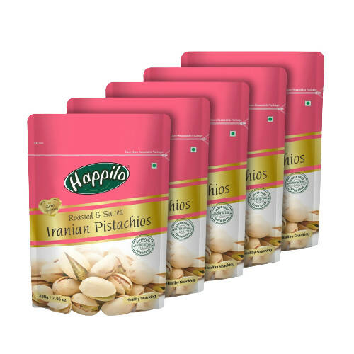 Happilo Premium Roasted & Salted Iranian Pistachios