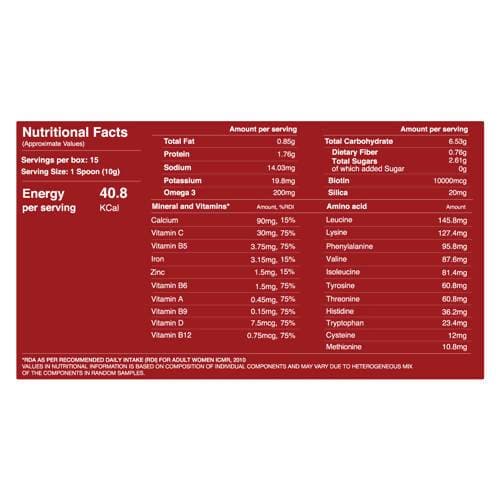 &Me Biotin Plant Based Complete Hair Nutrition