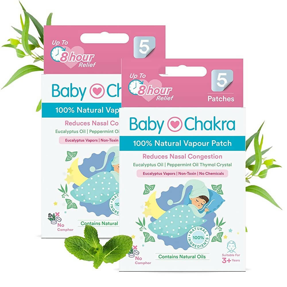 BabyChakra 100% Natural Vapour Patches for Babies