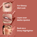 NY Bae Gloss Getter Lip Gloss - Caramel Cashew 07