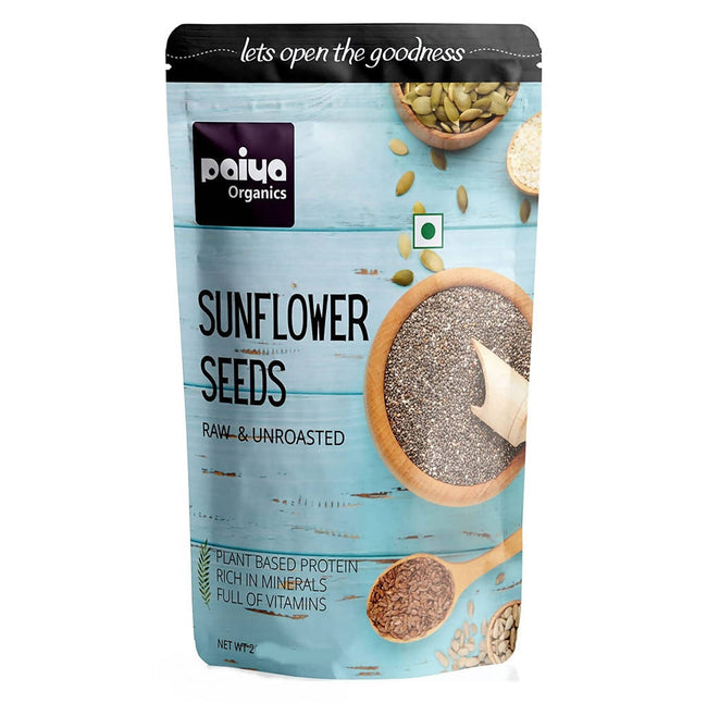 Paiya Organics Sunflower Seeds Raw & Unroasted Hover Image