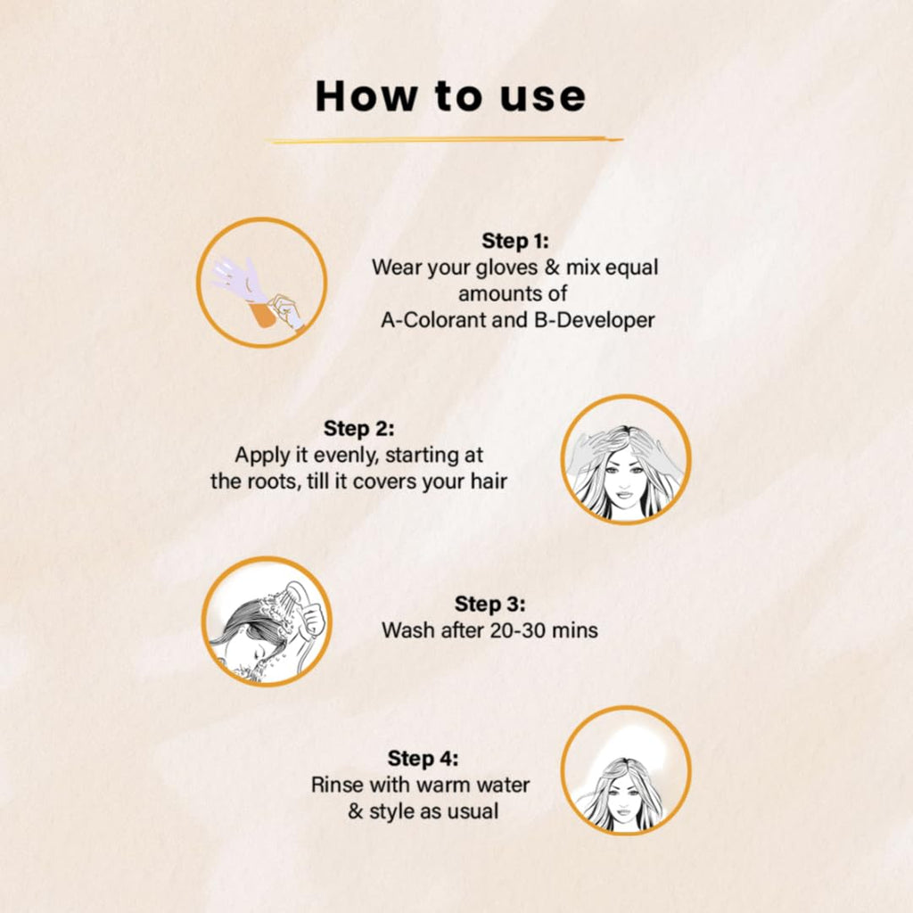 TRU HAIR & SKIN Fruit Vinegar Hair Color - 1000ml