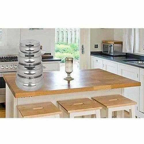 Stainless Steel Food Storage Containers - Storage Boxes - Set Of 4 Pieces