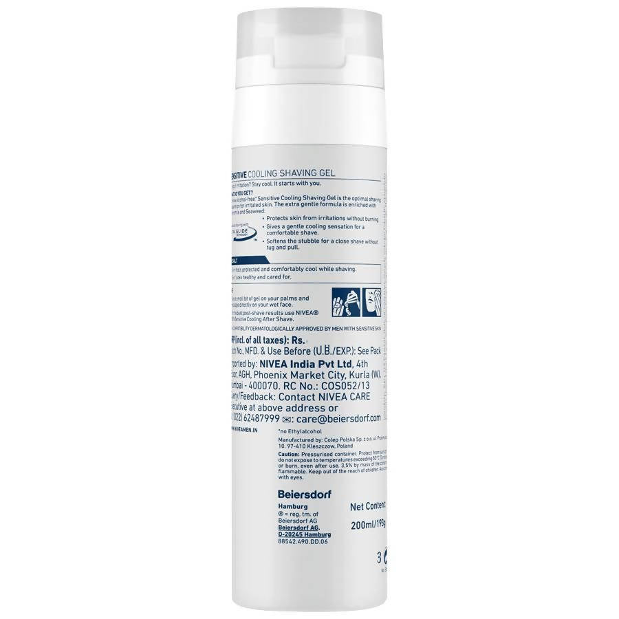Nivea Men Sensitive Cooling Shaving Gel