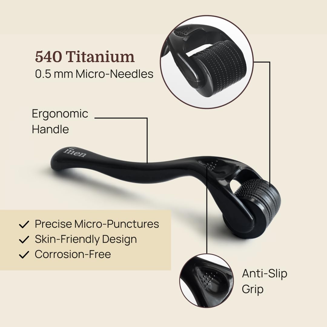ForMen Derma Roller for Hair Growth For Scalp, Beard
