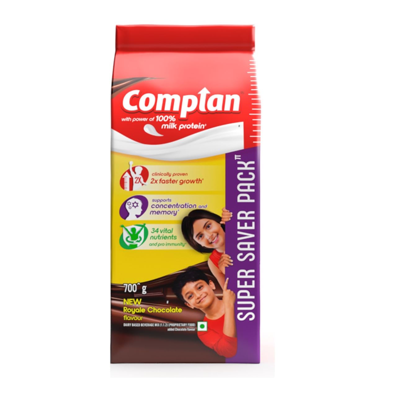 Complan Nutrition and Health Drink Royale Chocolate Refill