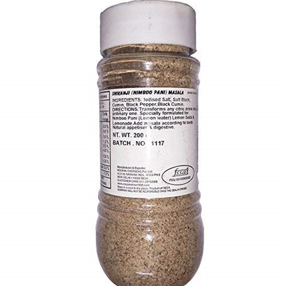 Roopak Shikanji (Nimboo Pani) Masala