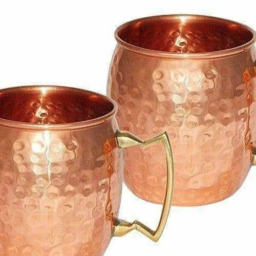 Drinkware Copper Mugs Set of 2