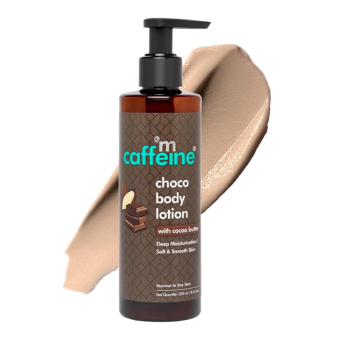 mCaffeine Naked & Rich Choco Body Lotion Deep Moisturization | Dry Skin