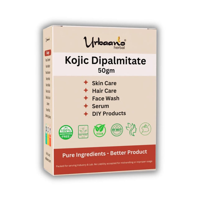 Urbaano Herbal Pure Kojic Acid Dipalmitate Powder for Skin Serum, Cream Hover Image