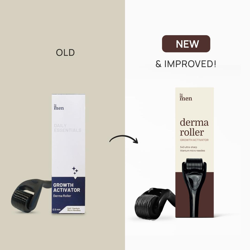 ForMen Derma Roller for Hair Growth For Scalp, Beard