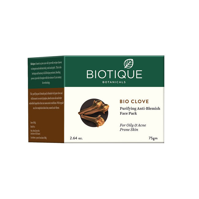 Biotique Bio Clove Purifying Anti Blemish Face Pack Main Image
