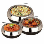 Black Color - Plastic Casserole Set of 3