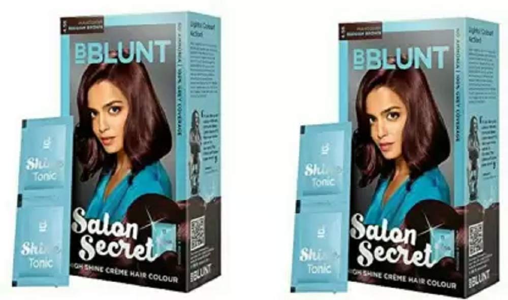 BBLUNT High Shine Hair Color Cream 100g Coffee Natural Brown 4.31