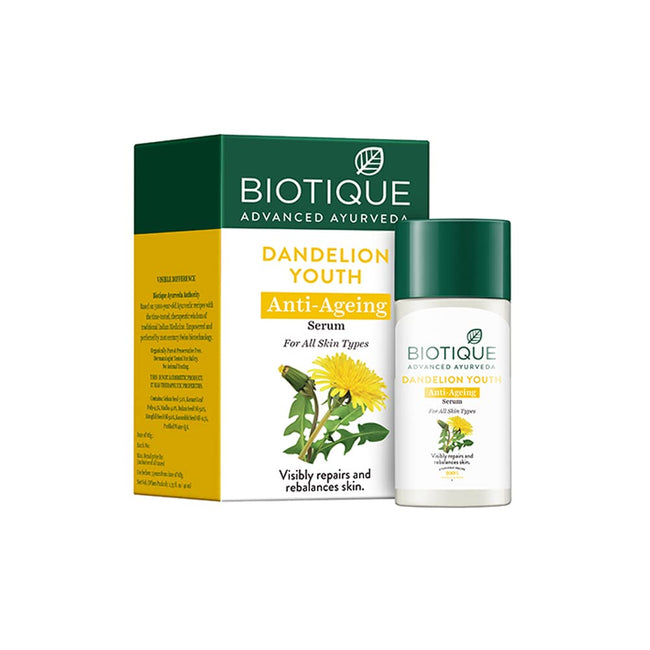 Biotique Dandelion Youth Anti-Ageing Serum Hover Image