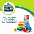 Little's Junior Stack-a -Ring Toy with 5 Rings for Kids - Multicolour