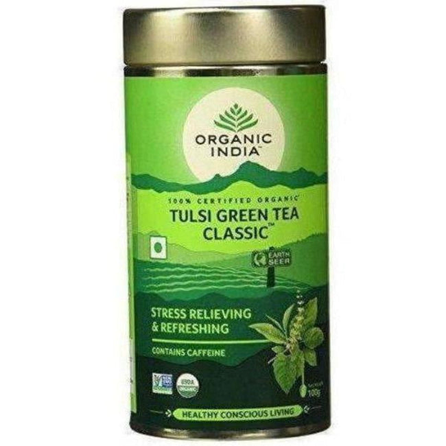 Organic India The Tulsi Green Tea 100gm Main Image