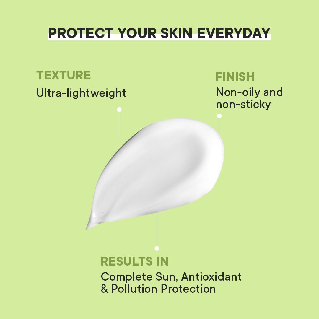 Quench Bravocado SPF 50+ PA++++ Sunscreen Gel With Avocado, Rice Water & Pomegranate, Korean Beauty