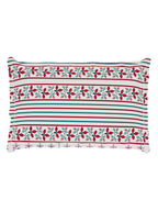 Story@home Grey & Pink Ethnic Motifs 180 TC Bedsheet with Pillow Cover