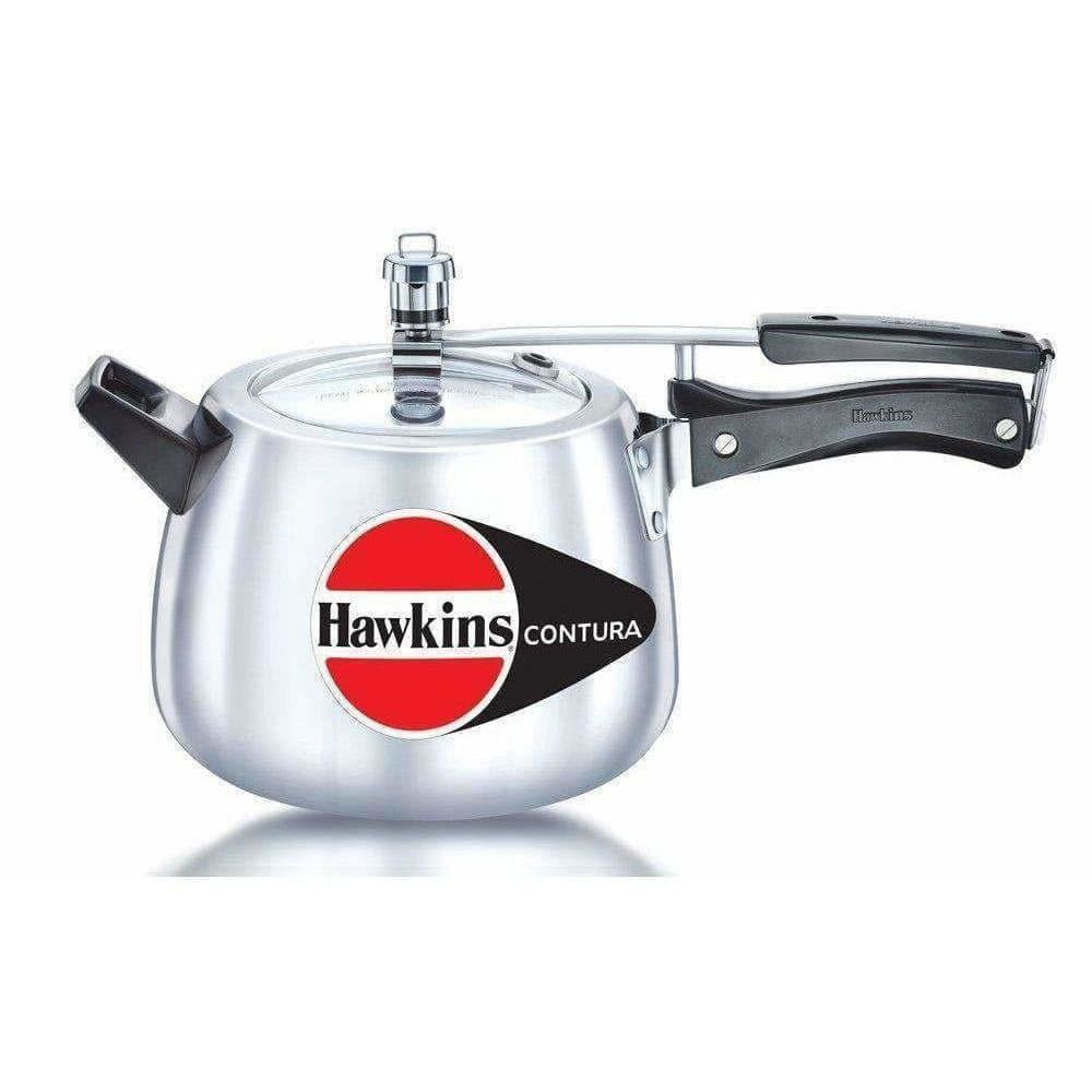 Hawkins Contura Aluminum Pressure Cooker, 3.5 Litres