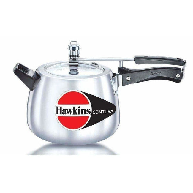 Hawkins Contura Aluminum Pressure Cooker, 3.5 Litres Hover Image