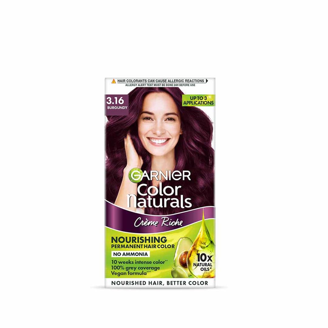 Garnier Color Naturals Crème hair color, Shade 5 Light Brown, 70ml + 60g