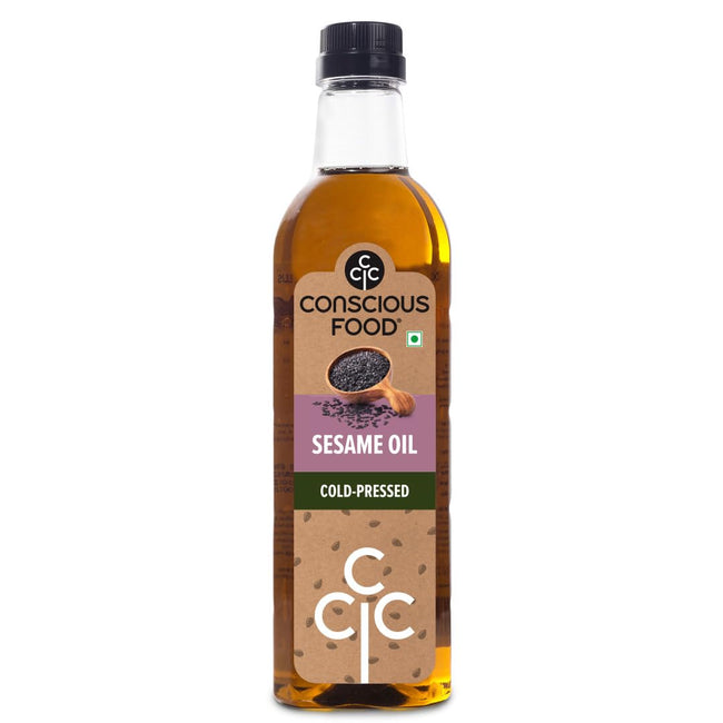 Conscious Food Organic Cold Pressed Sesame Oil Main Image
