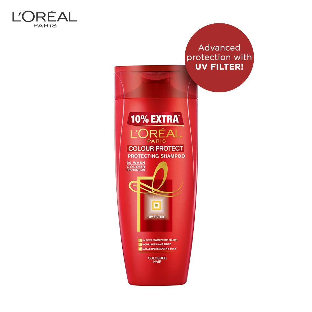 L'OREAL PARIS Excellence Creme Hair Color, 5 Light Brown/Natural Brown, 72Ml+100G And Color Protect Shampoo, 360Ml (With 10% Extra)