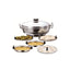 Kitchen Sandwich Bottom Multi kadai Idly Cooker Dhokla and Plate