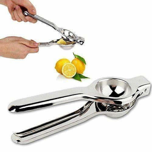 Stainless Steel Lemon Citrus Squeezer / Bottle Opener