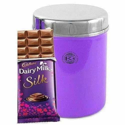 Stainless Steel Food Storage Containers, Set of 3 Piece, 13 cm, 1000 ml Main Image