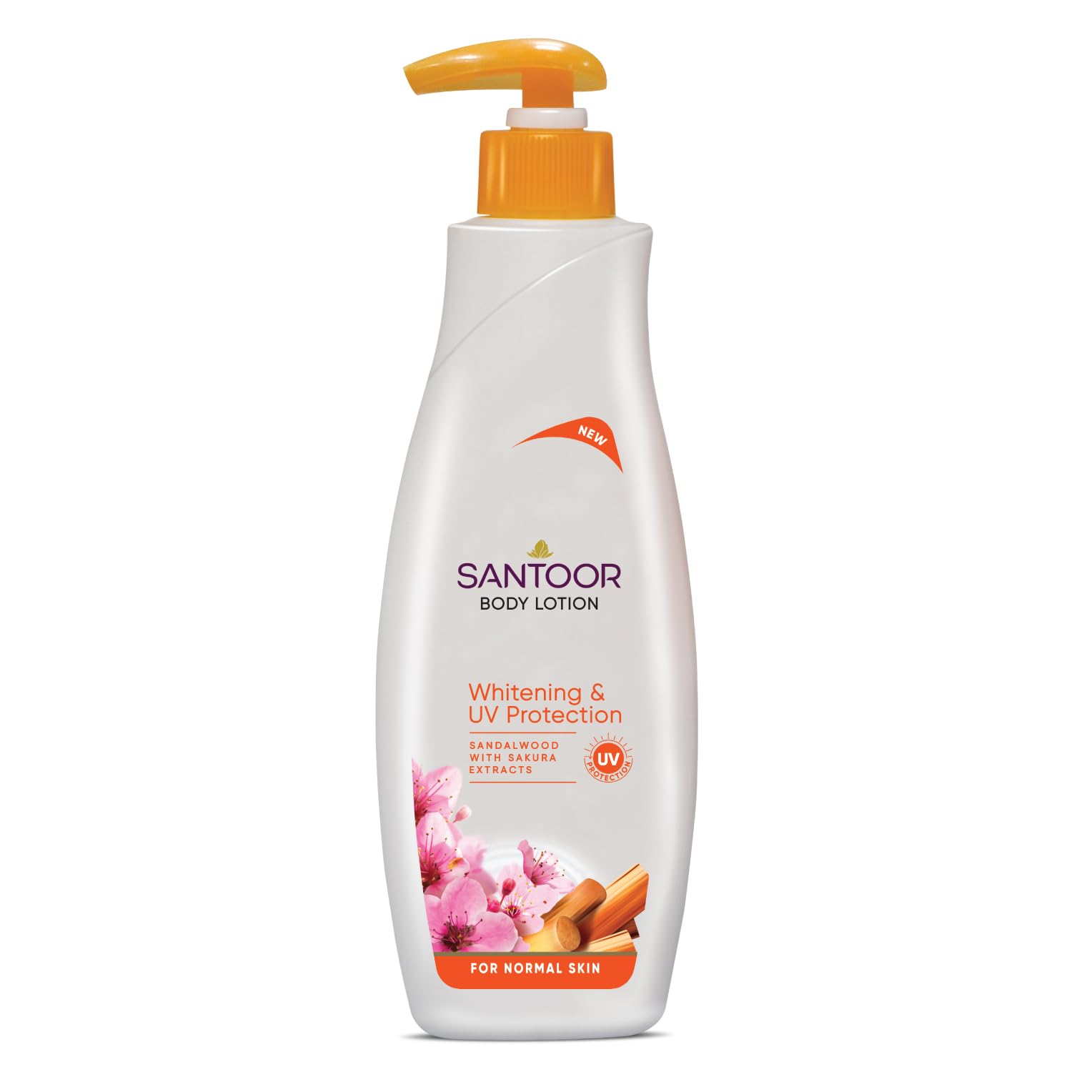 Santoor Body Lotion Whitening And UV Protection